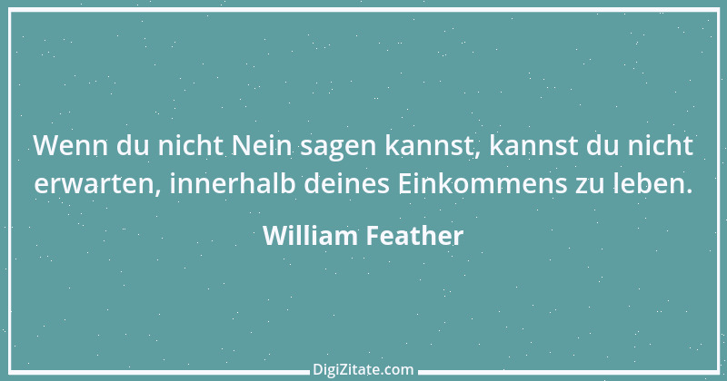 Zitat von William Feather 1