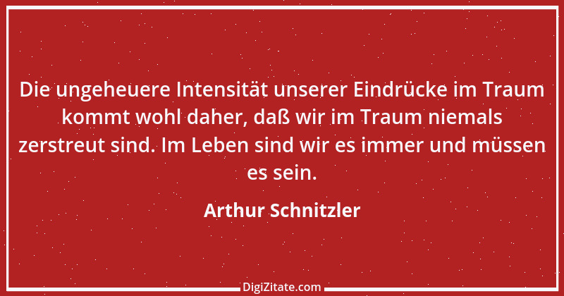 Zitat von Arthur Schnitzler 375