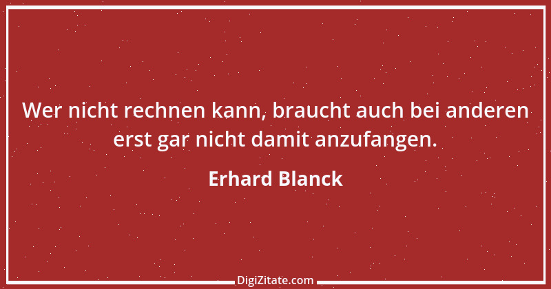 Zitat von Erhard Blanck 1687