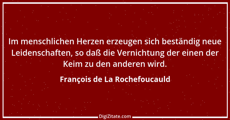 Zitat von François de La Rochefoucauld 45