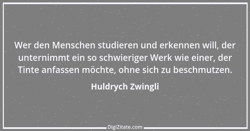 Zitat von Huldrych Zwingli 20