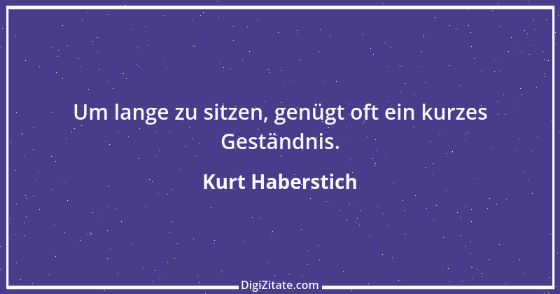 Zitat von Kurt Haberstich 335