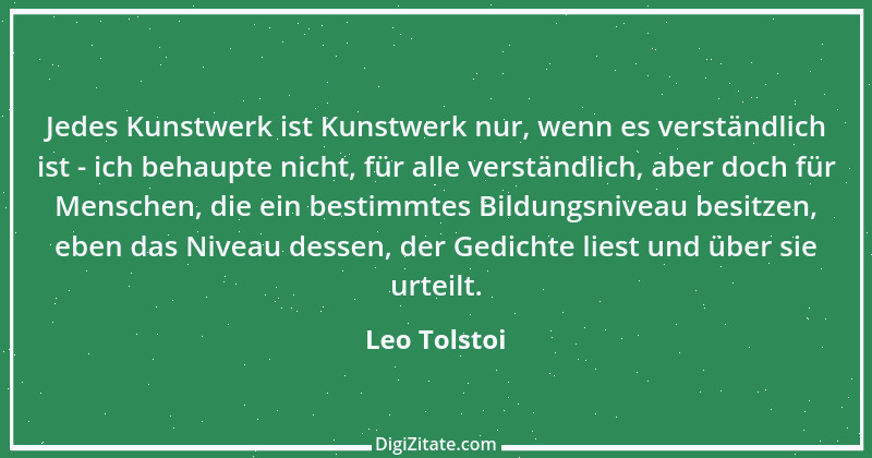 Zitat von Leo Tolstoi 241