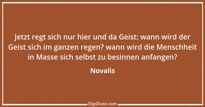 Zitat von Novalis 456