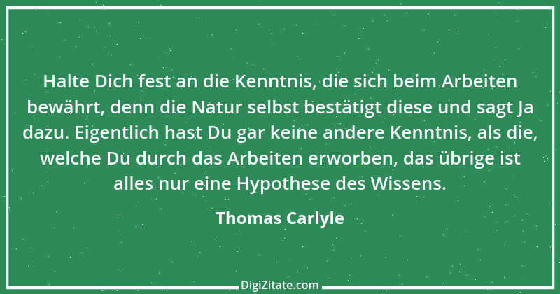 Zitat von Thomas Carlyle 100