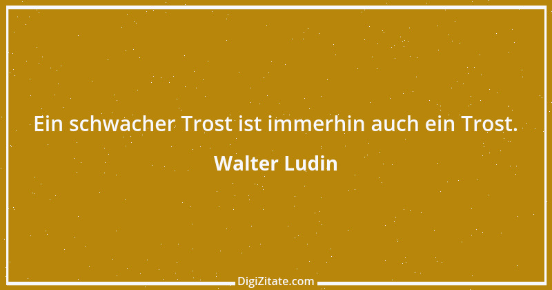 Zitat von Walter Ludin 634