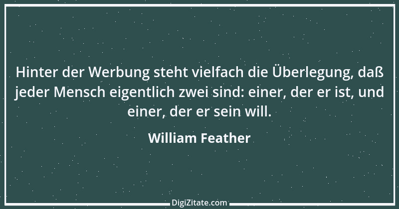 Zitat von William Feather 2