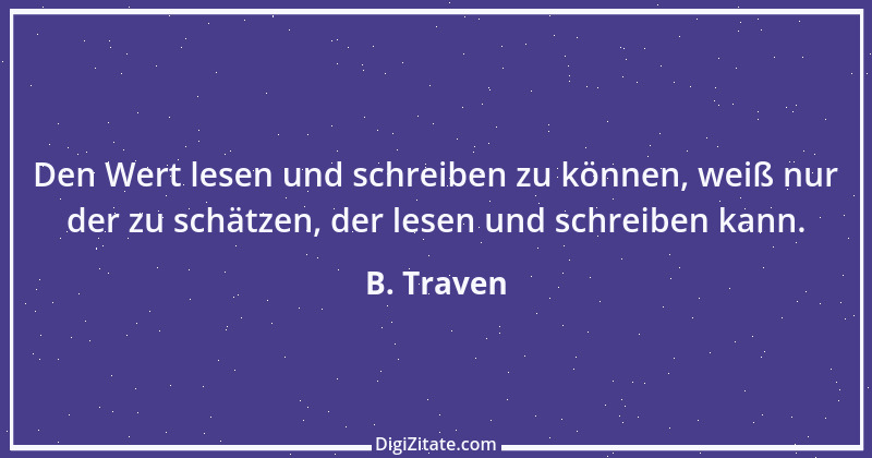 Zitat von B. Traven 230