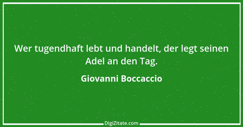 Zitat von Giovanni Boccaccio 14