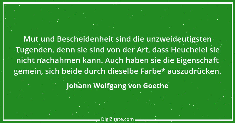 Zitat von Johann Wolfgang von Goethe 2133