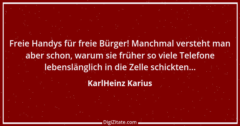 Zitat von KarlHeinz Karius 58