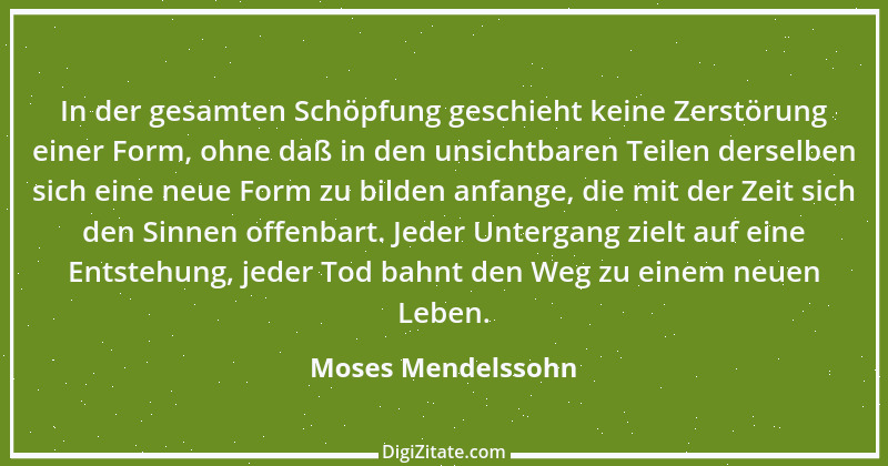 Zitat von Moses Mendelssohn 3