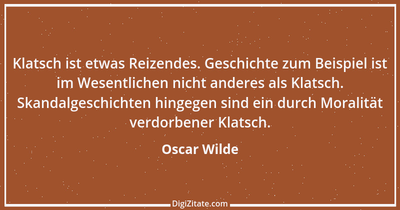 Zitat von Oscar Wilde 1039