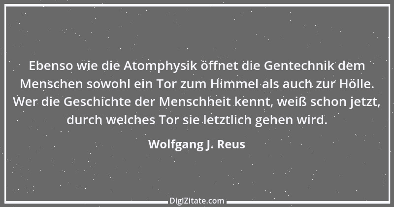 Zitat von Wolfgang J. Reus 973