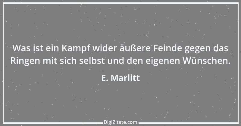 Zitat von E. Marlitt 2