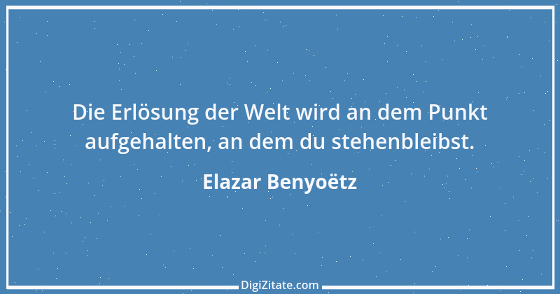 Zitat von Elazar Benyoëtz 87