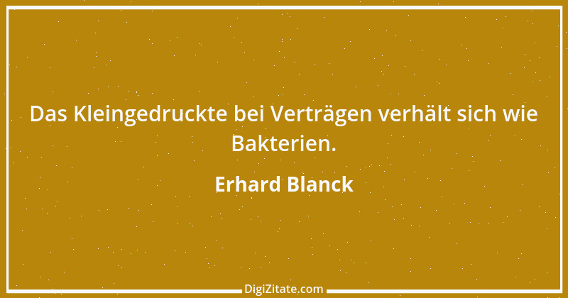 Zitat von Erhard Blanck 1689