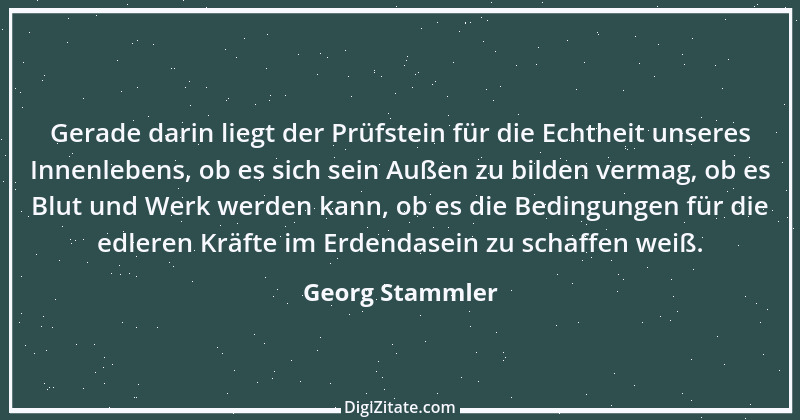 Zitat von Georg Stammler 18