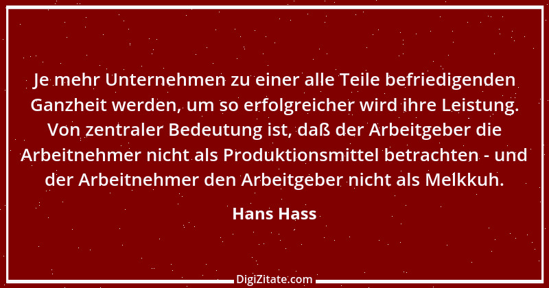 Zitat von Hans Hass 1