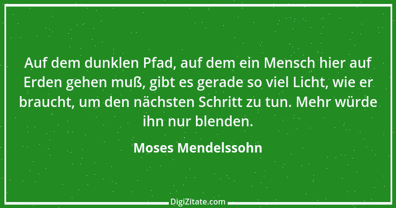 Zitat von Moses Mendelssohn 4