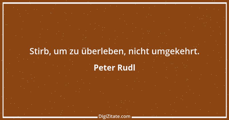 Zitat von Peter Rudl 1408