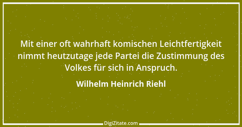 Zitat von Wilhelm Heinrich Riehl 3