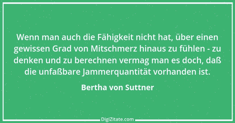 Zitat von Bertha von Suttner 12