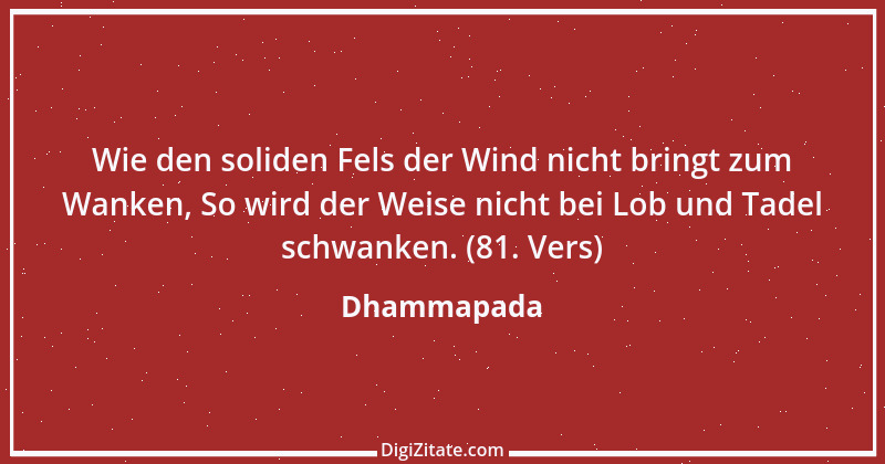 Zitat von Dhammapada 129