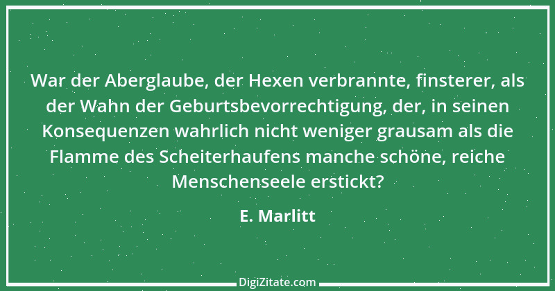 Zitat von E. Marlitt 3