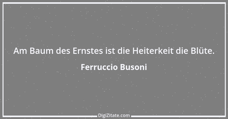 Zitat von Ferruccio Busoni 3