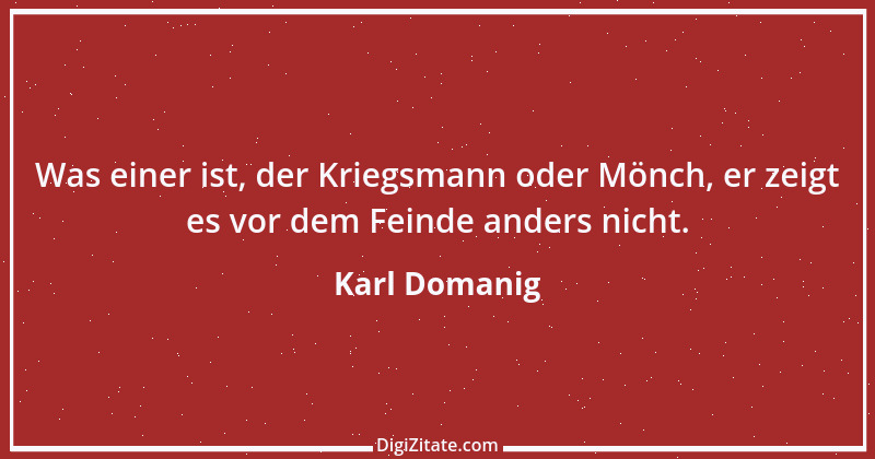 Zitat von Karl Domanig 2