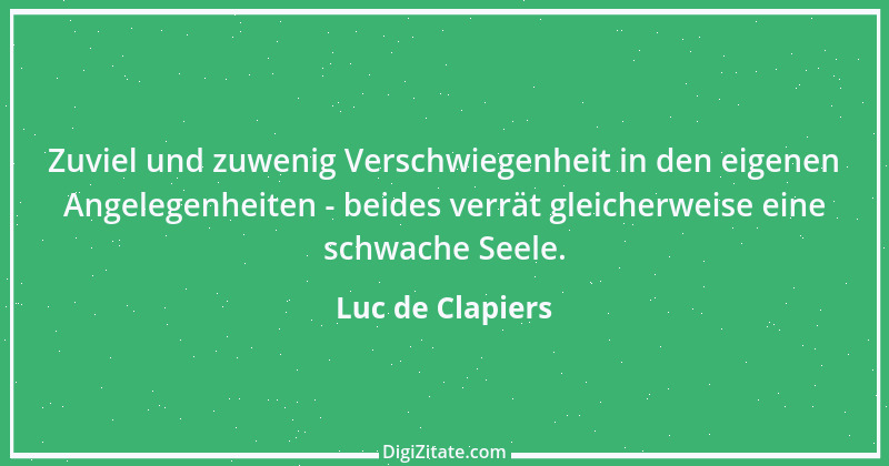 Zitat von Luc de Clapiers 257