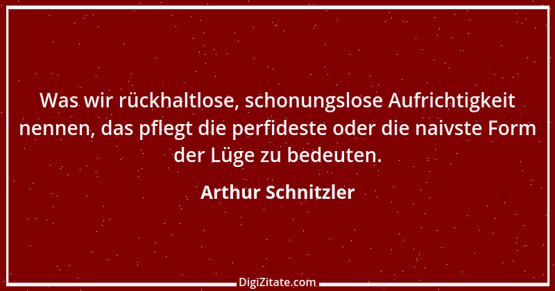 Zitat von Arthur Schnitzler 10