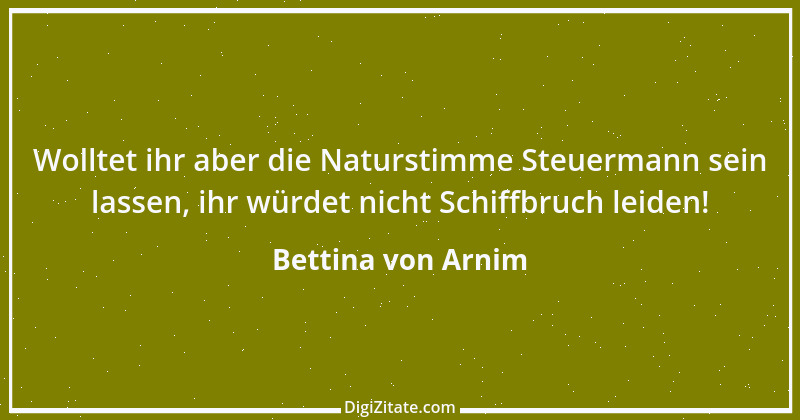 Zitat von Bettina von Arnim 22