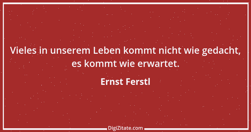 Zitat von Ernst Ferstl 1208