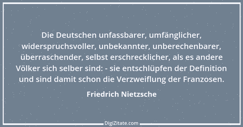 Zitat von Friedrich Nietzsche 1704