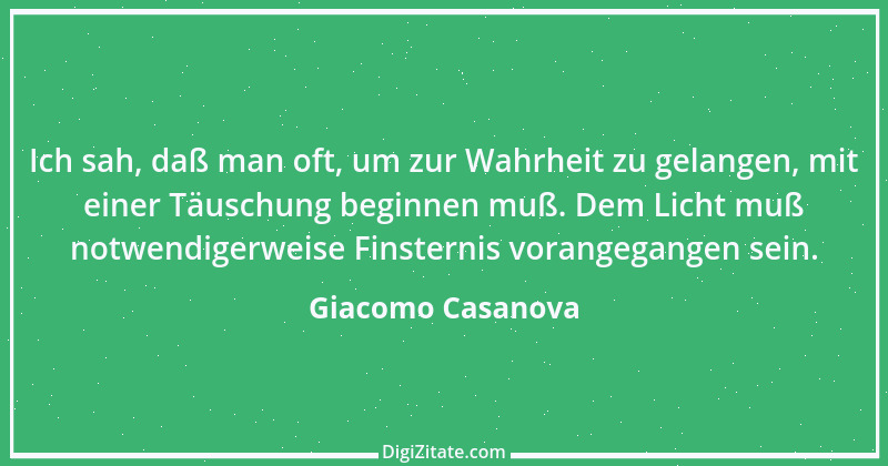 Zitat von Giacomo Casanova 31