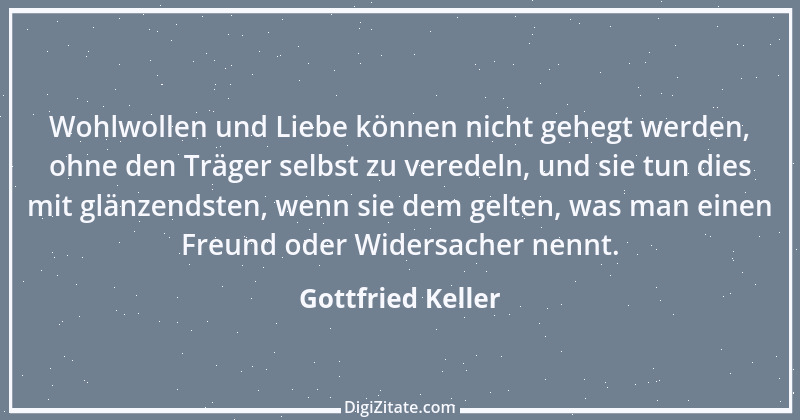 Zitat von Gottfried Keller 14