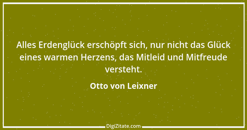 Zitat von Otto von Leixner 66