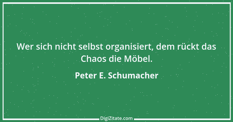 Zitat von Peter E. Schumacher 572