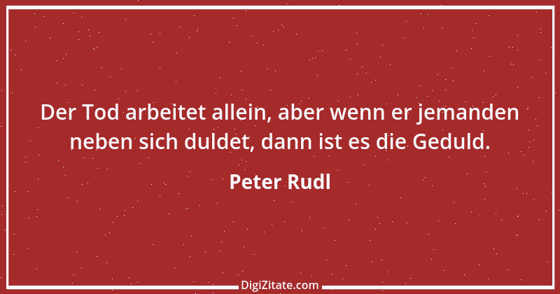 Zitat von Peter Rudl 41