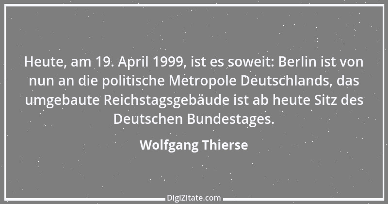 Zitat von Wolfgang Thierse 20