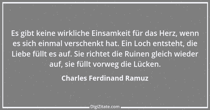 Zitat von Charles Ferdinand Ramuz 20