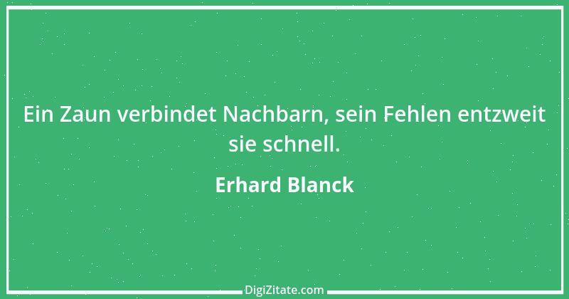 Zitat von Erhard Blanck 1691