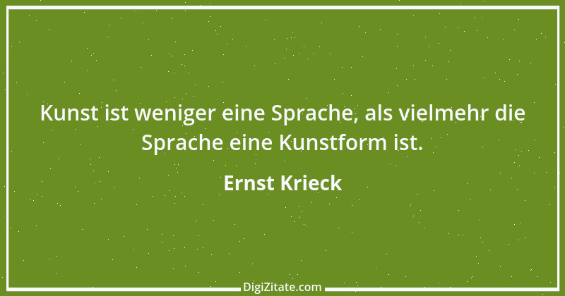 Zitat von Ernst Krieck 2