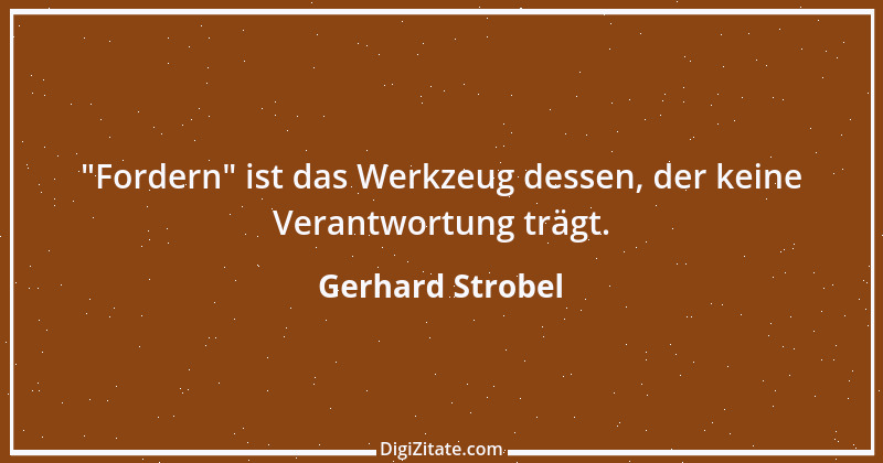 Zitat von Gerhard Strobel 27