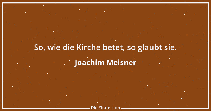 Zitat von Joachim Meisner 8