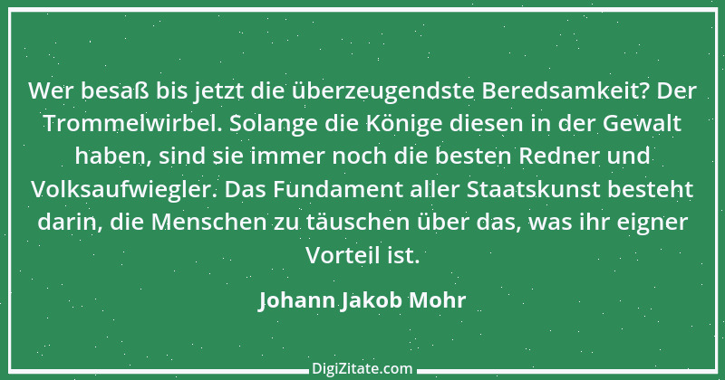 Zitat von Johann Jakob Mohr 170