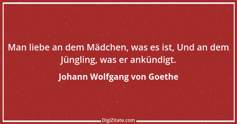 Zitat von Johann Wolfgang von Goethe 4136