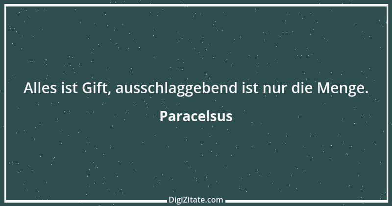 Zitat von Paracelsus 17